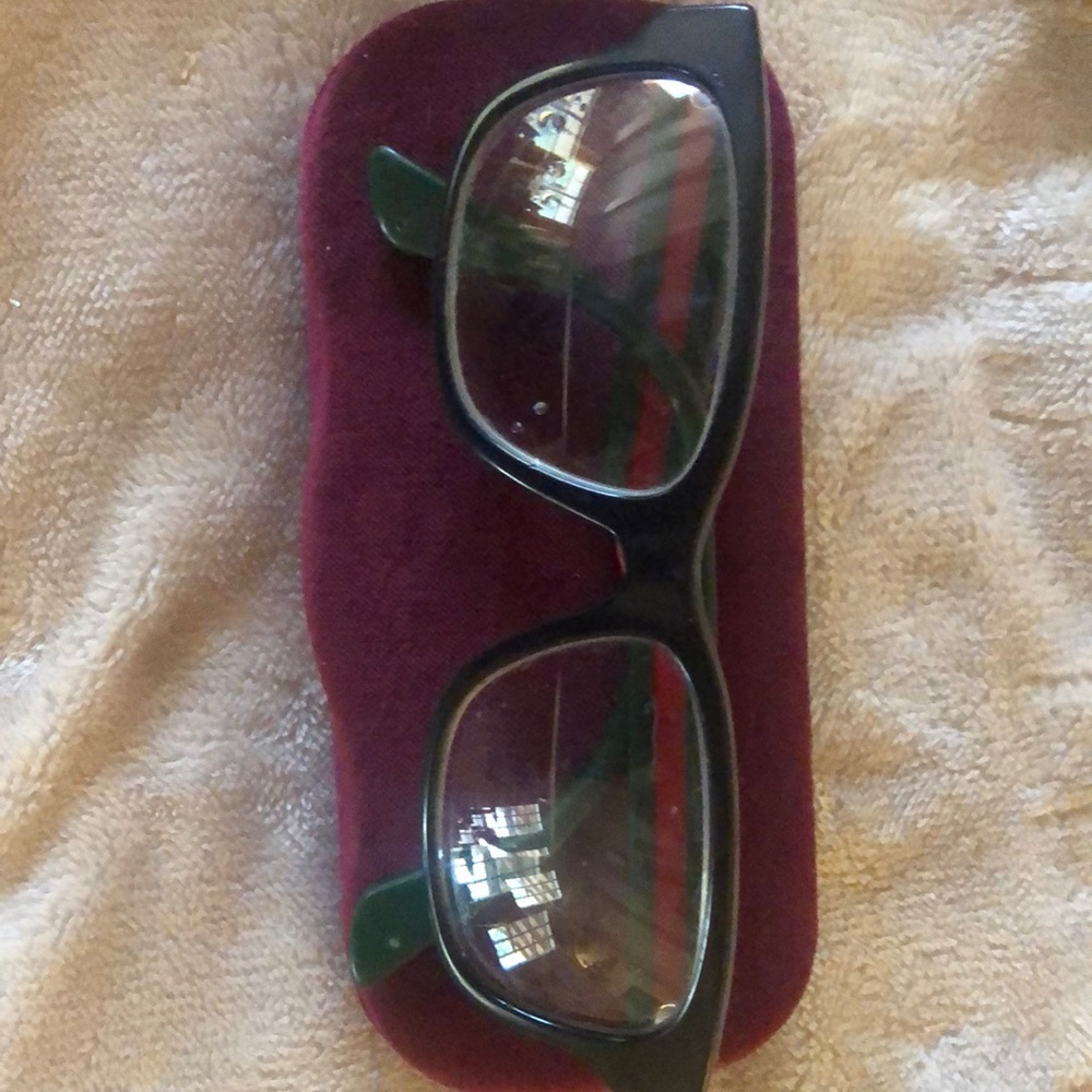 Gucci Mens Eyeglasses, pre-owned.